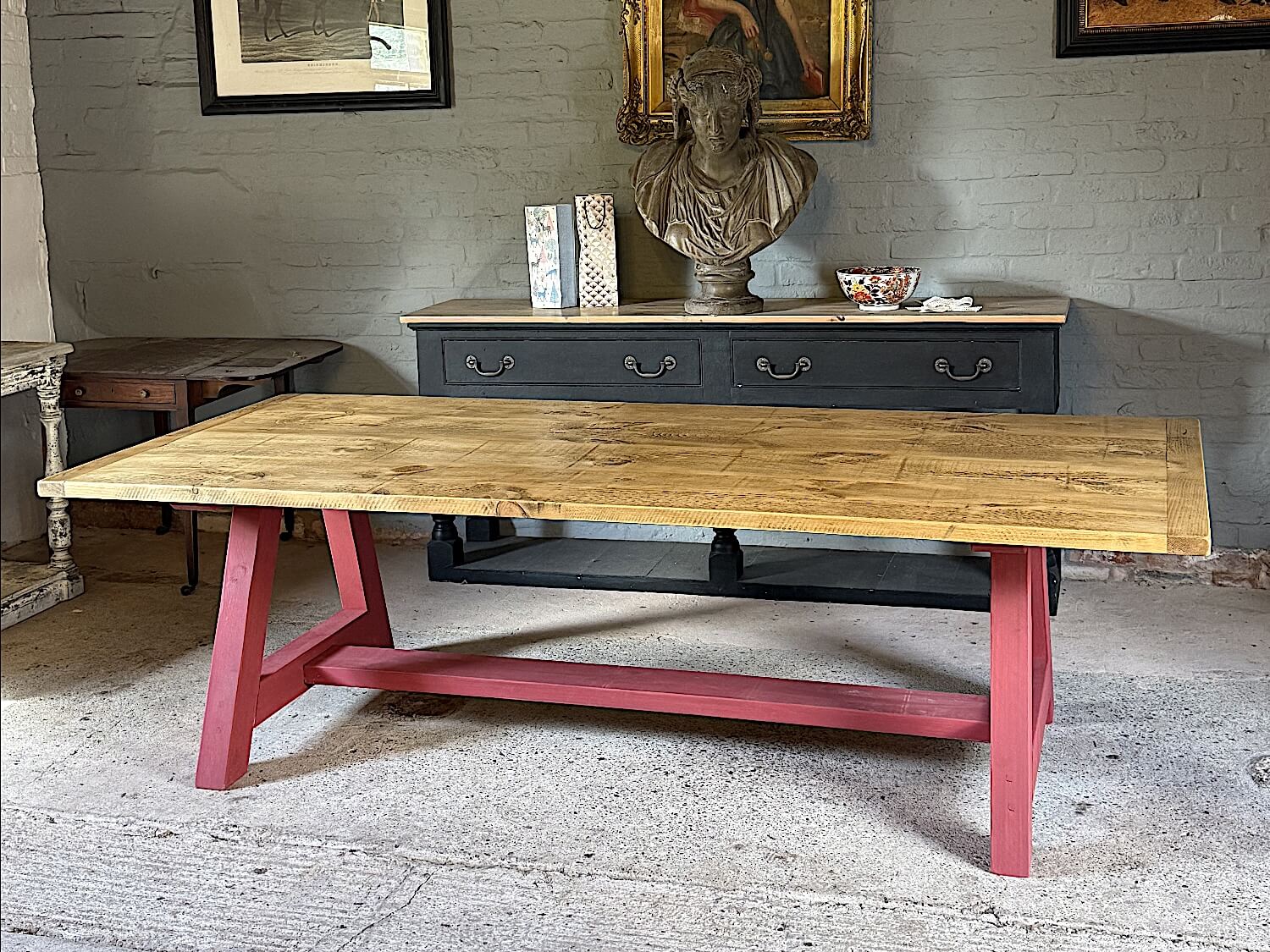 Handmade A-Frame Dining Table